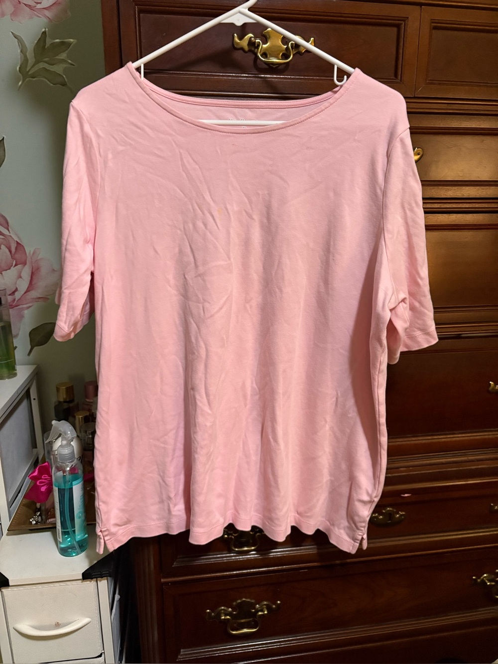 kim rogers Light Pink Women's Short Sleeve Tee